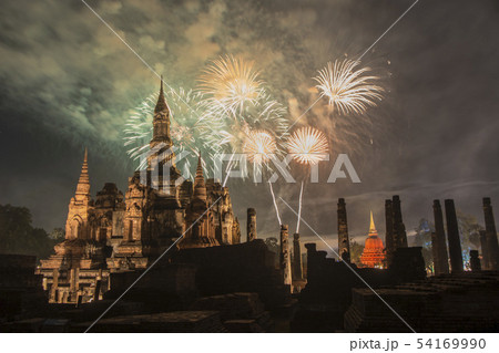 ASIA THAILAND SUKHOTHAI LOY KRATHONG 54169990