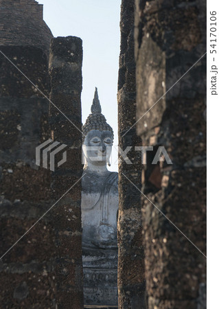 ASIA THAILAND SUKHOTHAI WAT SA SI TEMPLE 54170106