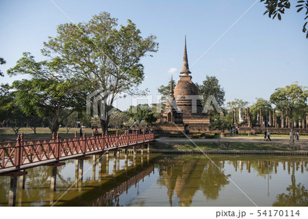 ASIA THAILAND SUKHOTHAI WAT SA SI TEMPLE ASIA THAILAND SUKHOTHAI WAT SA SI TEMPLE 54170114