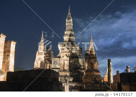 ASIA THAILAND SUKHOTHAI WAT MAHATHAT 54170117