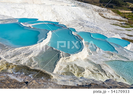 Pamukkale Cotton castle in southwestern Turkey 54170933
