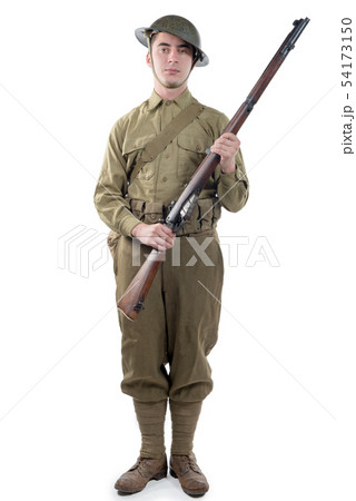 WW1 British Army Soldier from France 1918, on 54173150