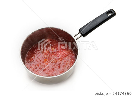 ルバーブジャム作り 54174360