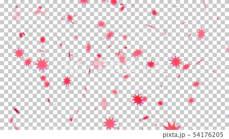 CG particle Pink star 54176205