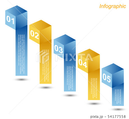 Info-graphic design template. 54177558
