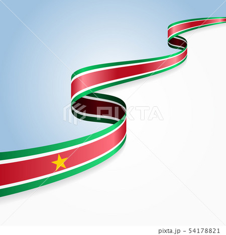 Indian flag wavy abstract background. Vector illustration. 54178821