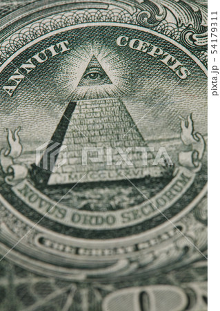 U.S. banknote detail 54179311