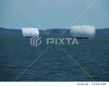 霞ケ浦の曳船 54181086