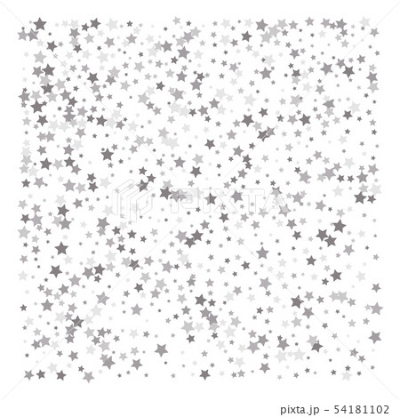 Silver glitter falling stars. 54181102
