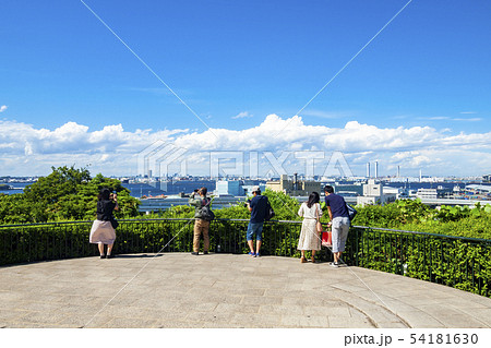 【神奈川県】港の見える丘公園からの風景 54181630