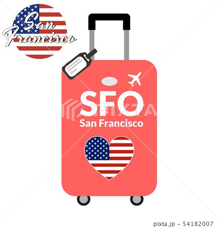 Luggage with airport station code IATA or location identifier and destination city name San Luggage with airport station code IATA or location identifier and destination city name San 54182007