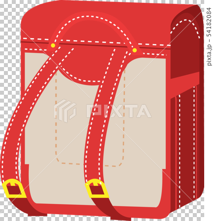赤いランドセルの内側のベクターイラスト 赤いランドセルの内側のベクターイラスト 54182084