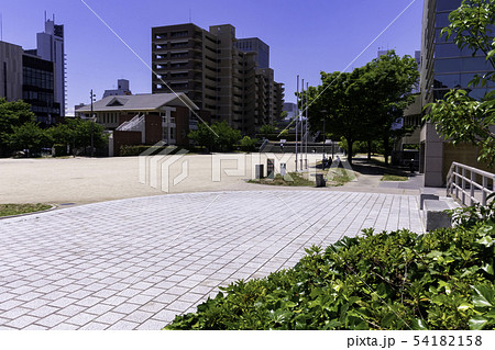 下石井公園　共生保育園　グラウンド　西川アイプラザ　幸町図書館　岡山県岡山市 54182158