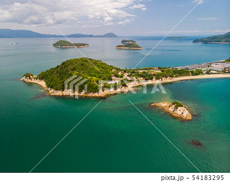 瀬戸内島々空撮 瀬戸内島々空撮 54183295