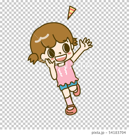 呼ぶ女の子 54183704
