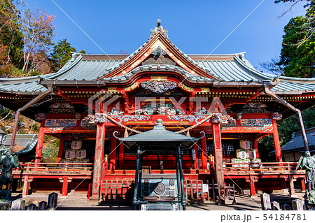 東京 紅葉の高尾山薬王院 本社権現堂 54184781