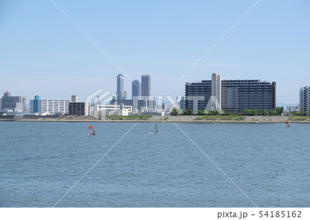 のどかな淀川風景 のどかな淀川風景 54185162