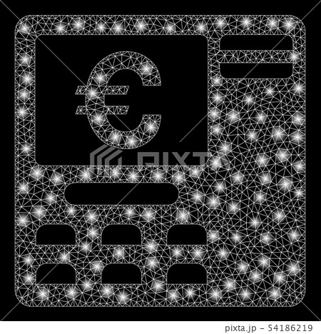 Bright Mesh Carcass Euro ATM with Light Spots 54186219