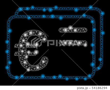 Bright Mesh Carcass Euro Account Cards with Flash Spots Bright Mesh Carcass Euro Account Cards with Flash Spots 54186294