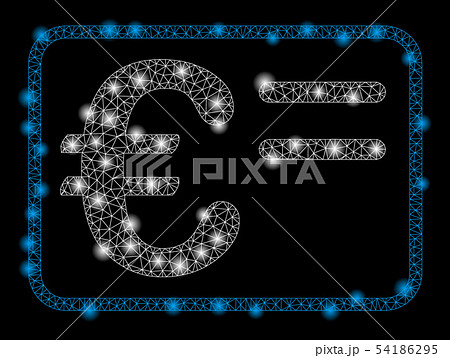 Bright Mesh Network Euro Account Card with Flare Spots 54186295