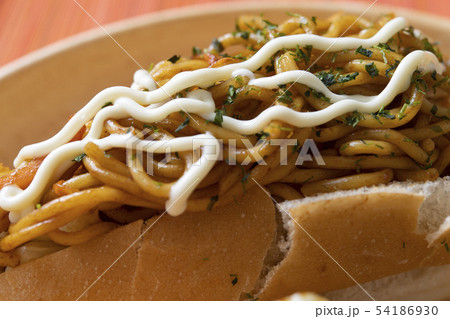 焼きそばパン 54186930