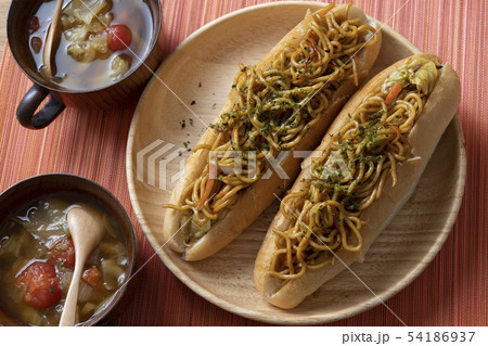 焼きそばパン 54186937