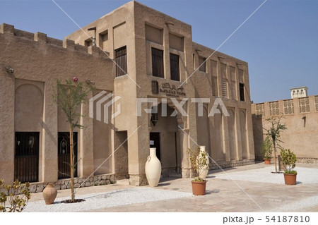 ドバイ アルファヒーディ歴史地区の建物 ドバイ アルファヒーディ歴史地区の建物 54187810