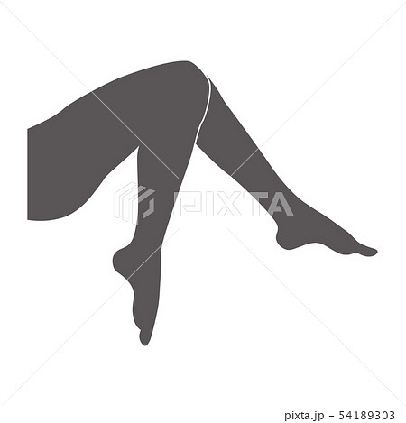 女性　脚 54189303
