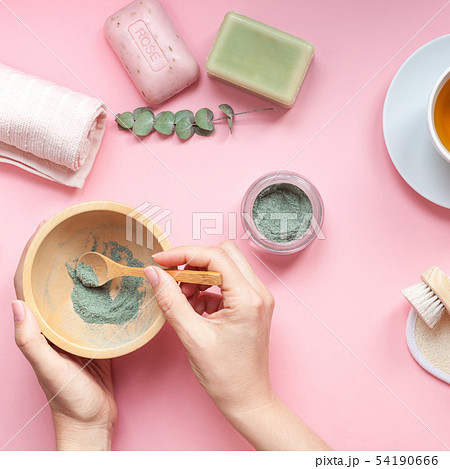 Spa, beauty cosmetics and body care treatment 54190666