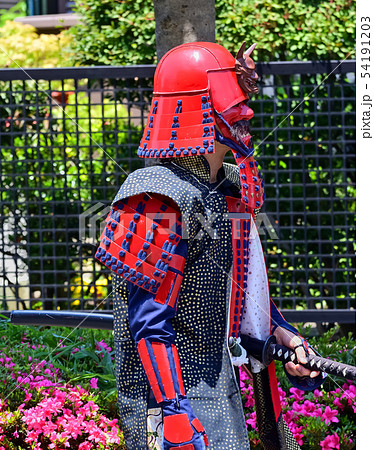 武者行列　samurai 54191203