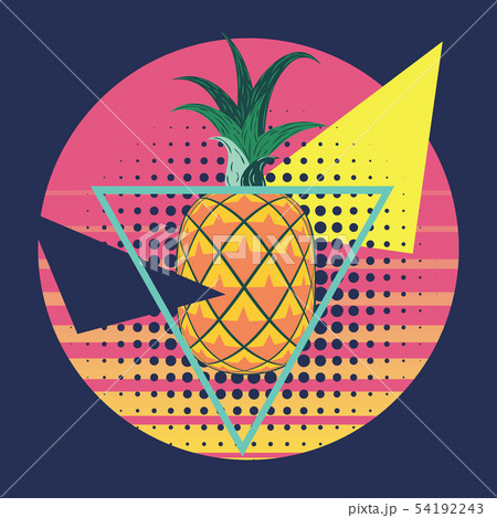 Abstract pineapple geometric design Abstract pineapple geometric design 54192243