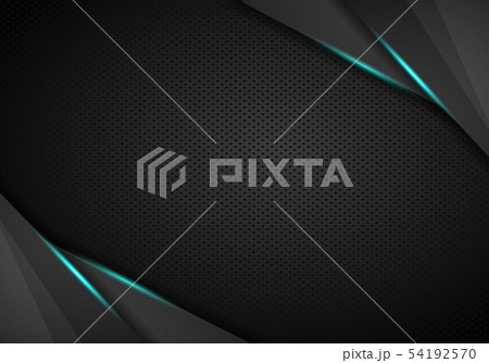 Abstract modern blue carbon fiber with grey 54192570