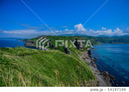 積丹半島　積丹ブルー　神威岬 54197199