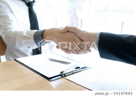 Successful business interview 54197693