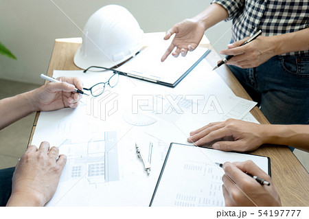 Group of engineering or architect 54197777