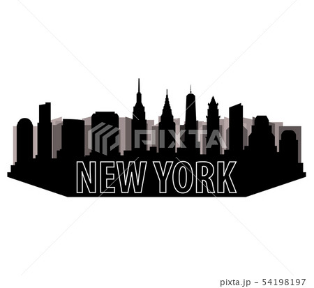 New York Skylineのイラスト素材