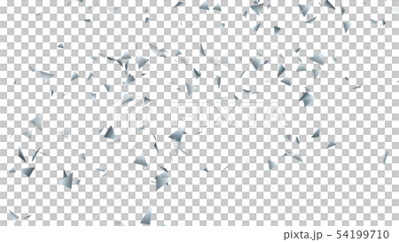 CG particle silver triangle 54199710