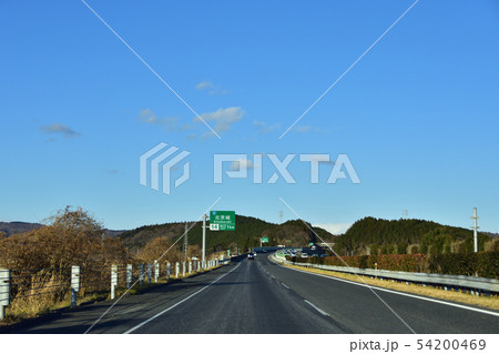 常磐自動車道の風景 常磐自動車道の風景 54200469
