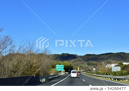 常磐自動車道の風景 常磐自動車道の風景 54200477