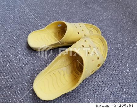 黄色いサンダル　草履　サンダル　スリッパ 54200562