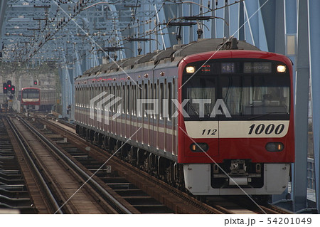 KK］京急1000形ステンレス車（エアポート急行：8両）の写真素材 [54201049] - PIXTA