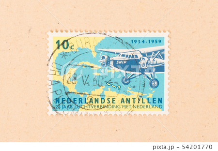DUTCH ANTILLES - CIRCA 1960 DUTCH ANTILLES - CIRCA 1960 54201770