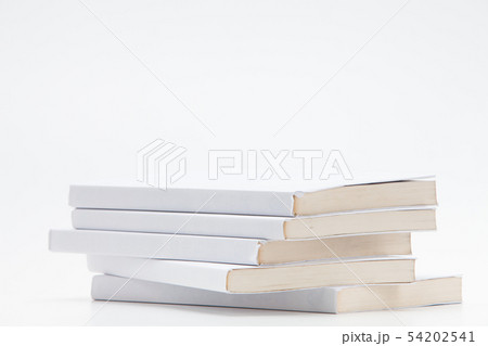 Stock of books on white background Stock of books on white background 54202541