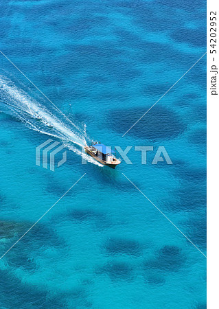 宮古島/伊良部島三角点の青 宮古島/伊良部島三角点の青 54202952