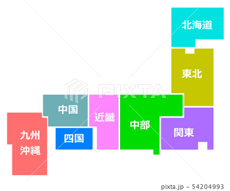 日本地図 54204993