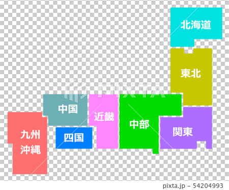 日本地図 54204993