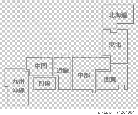 日本地図 日本地図 54204994
