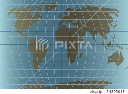 Vector map of the world. Vector map of the world. 54205013