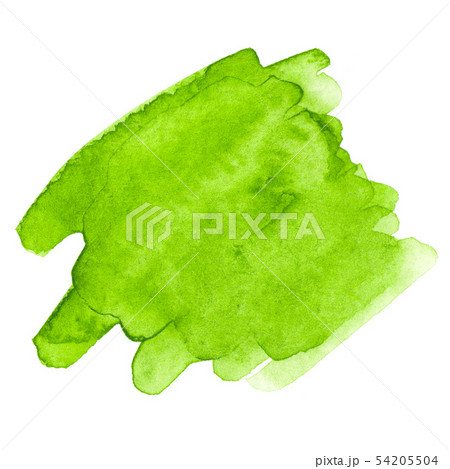 Watercolor brush stroke. Bright color. Gradient. 54205504