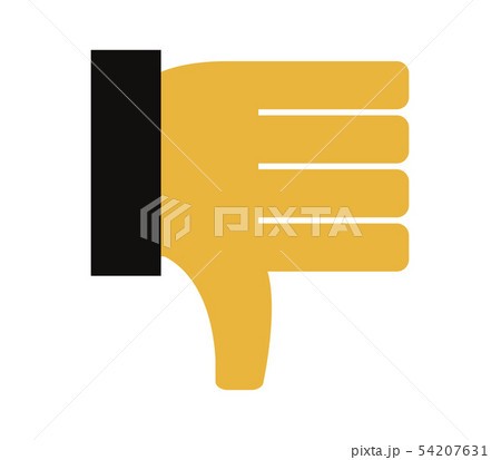 I don't like hand icon 54207631